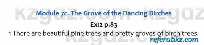 Английский язык Excel for Kazakhstan (Grade 6) Student's book Вирджиниия Эванс 6 класс 2018 Упражнение Ex:2 p.83
