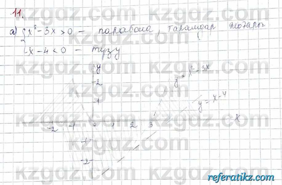 Алгебра Обще-гуманитарное направление Абылкасымова 10 класс 2019 Повторение 11