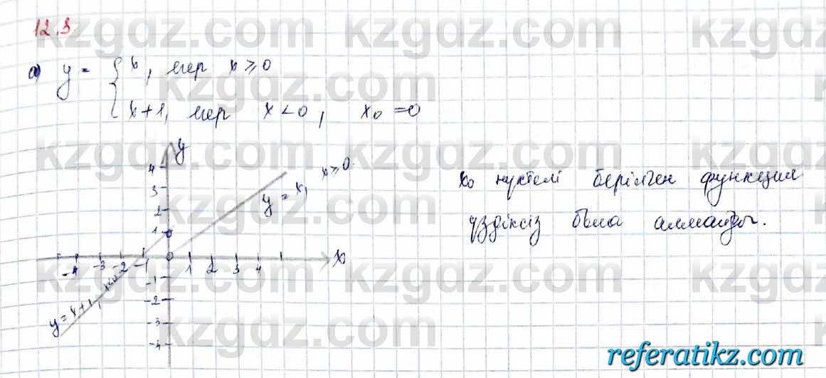 Алгебра Обще-гуманитарное направление Абылкасымова 10 класс 2019 Упражнение 12.3