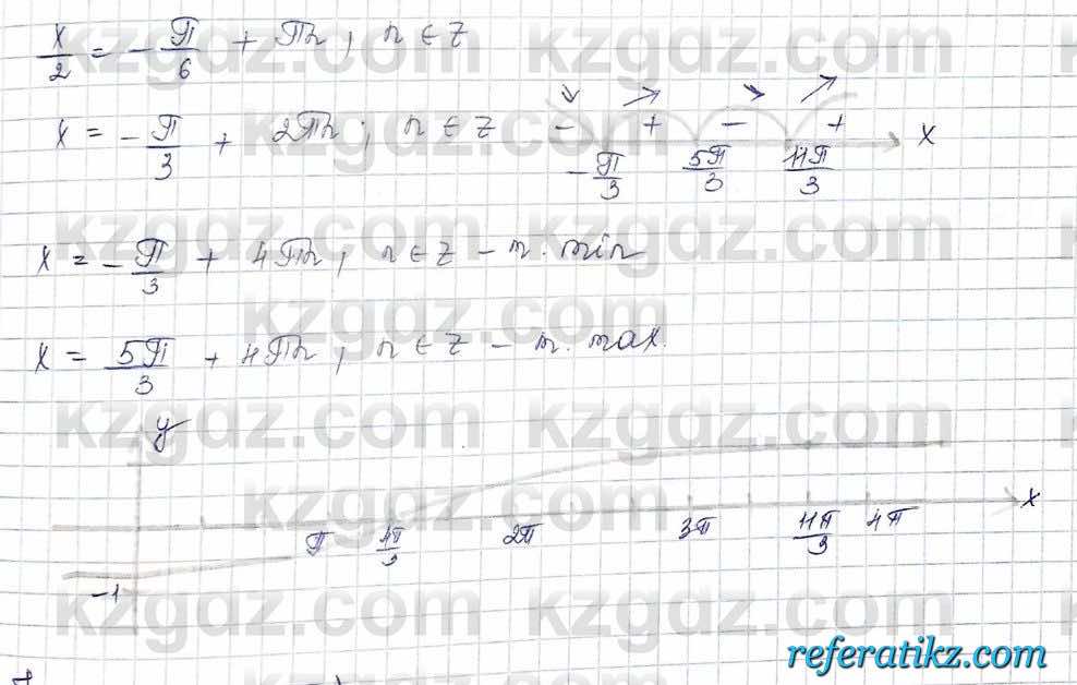 Алгебра Обще-гуманитарное направление Абылкасымова 10 класс 2019 Упражнение 21.7