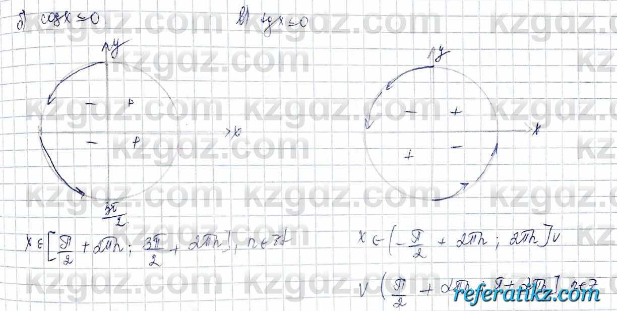 Алгебра Обще-гуманитарное направление Абылкасымова 10 класс 2019 Упражнение 9.1