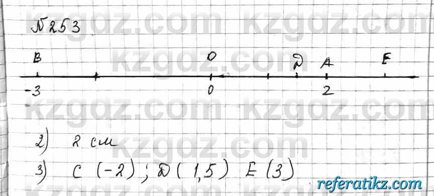 Математика Алдамуратова 6 класс 2018  Упражнение 253