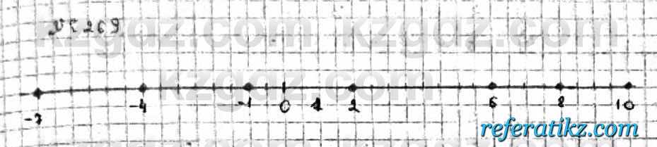 Математика Абылкасымова 6 класс 2018  Упражнение 269
