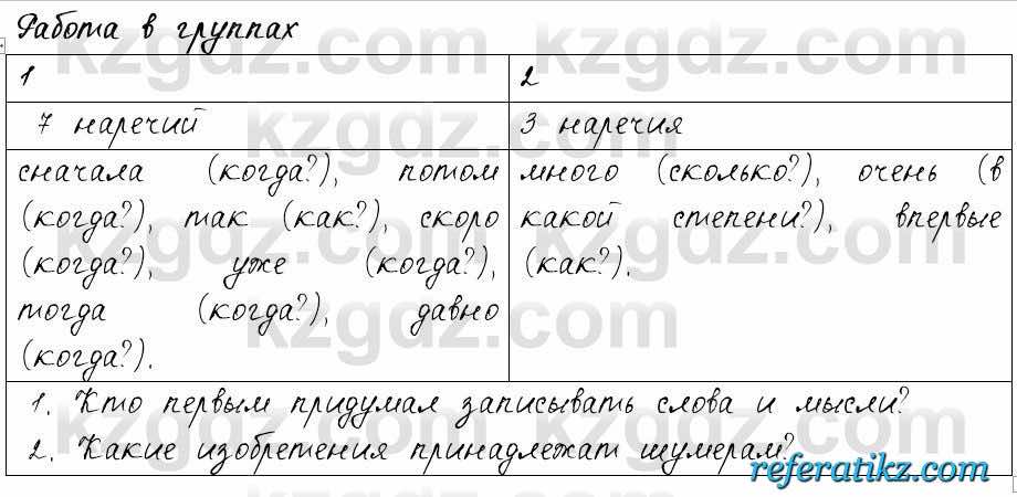 Русский язык и литература Жанпейс 6 класс 2018  Урок 47.5