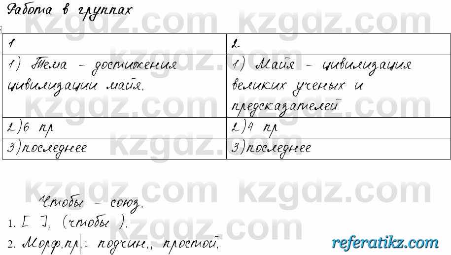 Русский язык и литература Жанпейс 6 класс 2018  Урок 51.6