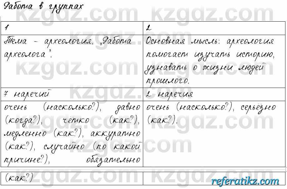 Русский язык и литература Жанпейс 6 класс 2018  Урок 45.7