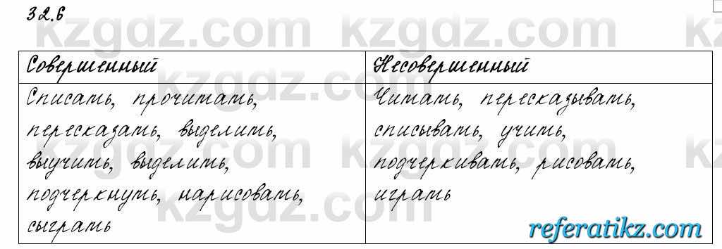 Русский язык и литература Жанпейс 6 класс 2018  Урок 32.6