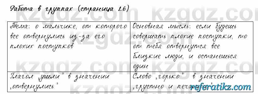Русский язык и литература Жанпейс 6 класс 2018  Урок 5.2