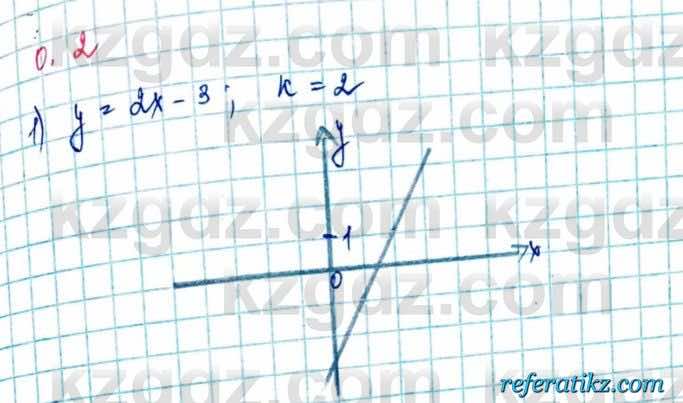 Алгебра и начало анализа ЕМН Шыныбеков 10 класс 2019  Упражнение 0.2