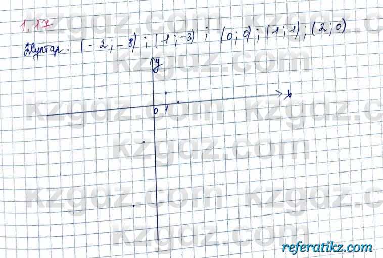 Алгебра и начало анализа ЕМН Шыныбеков 10 класс 2019  Упражнение 1.17