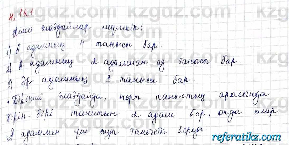 Алгебра и начало анализа ЕМН Шыныбеков 10 класс 2019  Упражнение 4.121