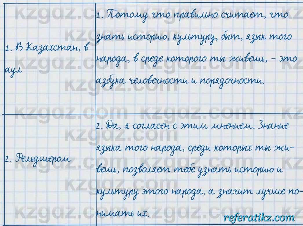 Русский язык и литература Жанпейс 7 класс 2017  Упражнение 5