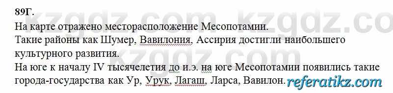 Русский язык Сабитова 6 класс 2018  Упражнение 89В