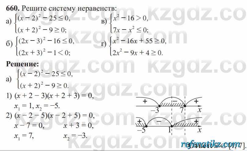 Алгебра Солтан 8 класс 2020  Упражнение 660