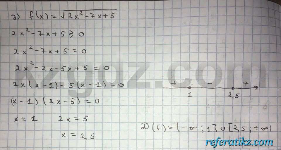 Алгебра Абылкасымова 10 класс Общетвенно-гуманитарное направление  Упражнение 29