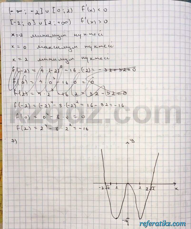 Алгебра Абылкасымова 10 класс Общетвенно-гуманитарное направление  Упражнение 244
